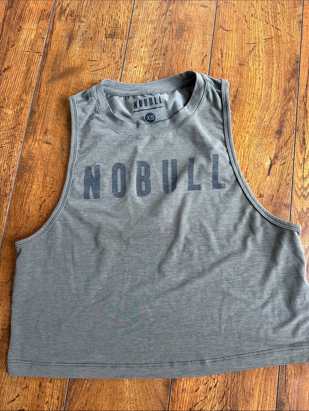 NOBULL Crop Tank Top - Olive